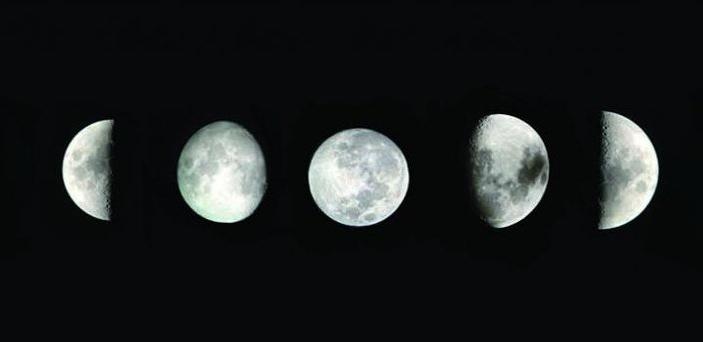 phases of the moon